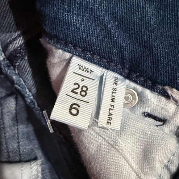 LOFT | Slim Flare Denim | NWOT - Picture 4 of 4